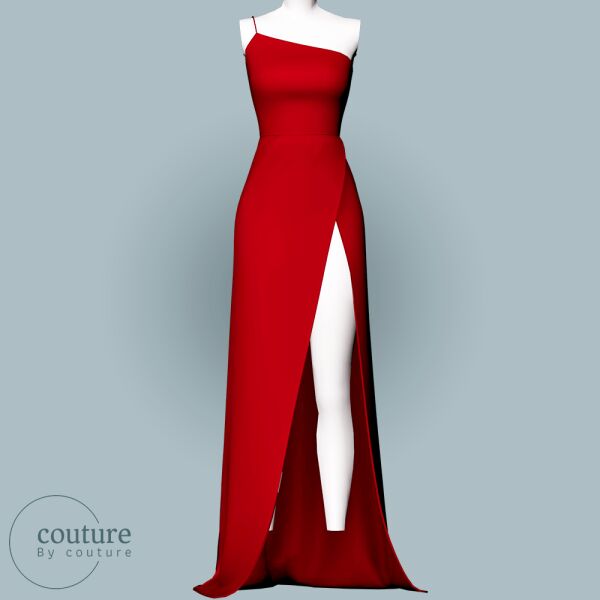 Couture Dress N37 By Bycouture Sims 4 CC