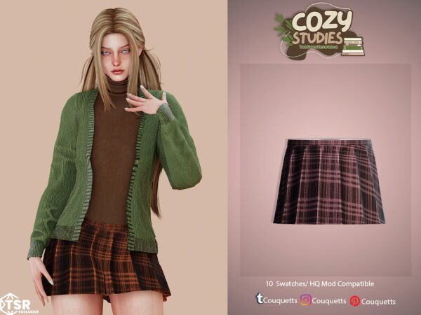 sims 4 cc cozy studies sophie set top adult female by couquett 2