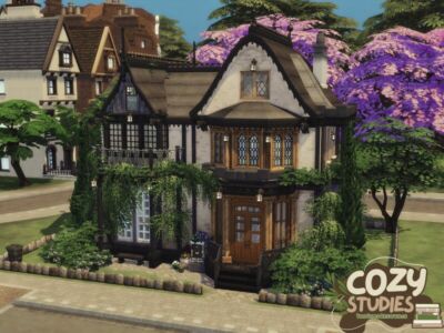 Cozy Studies – The Manor Sims 4 CC