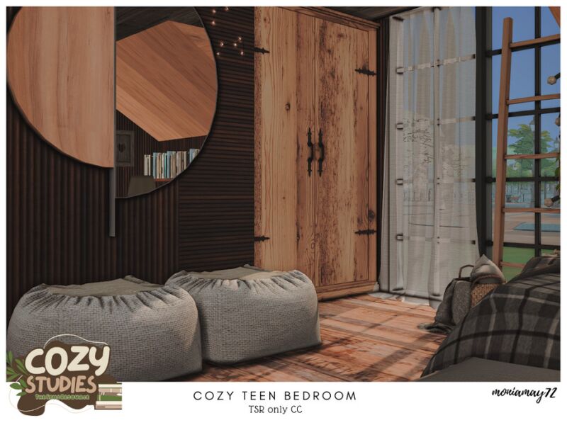 sims 4 cc cozy teen bedroom tsr only cc by moniamay72 5