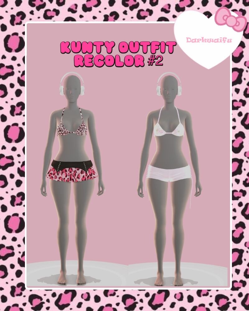 sims 4 cc cvnty outfit recolor pack 2 by darkwaifu 2