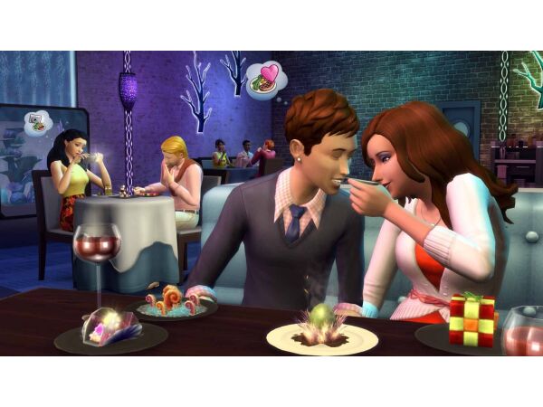 Date in Restaurant Fix Sims 4 CC