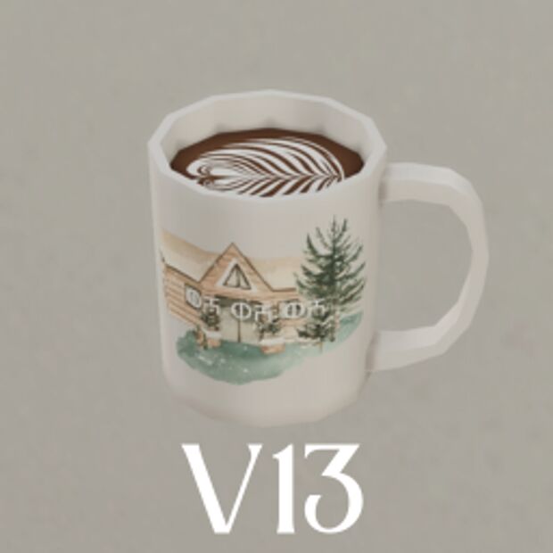 sims 4 cc default coffee cup by vixonspixels 2