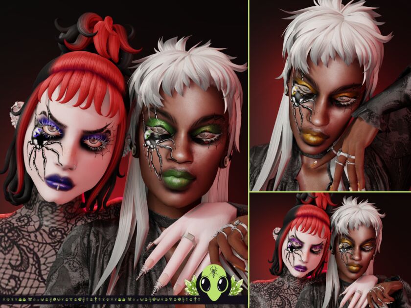 sims 4 cc dl widow maker eyeshadow here 2