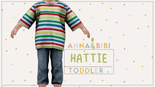 Hattie Toddler Sims 4 CC