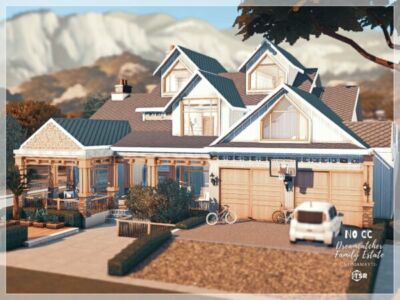 Dreamcatcher Family Estate: A No CC Lot to Love Sims 4 CC