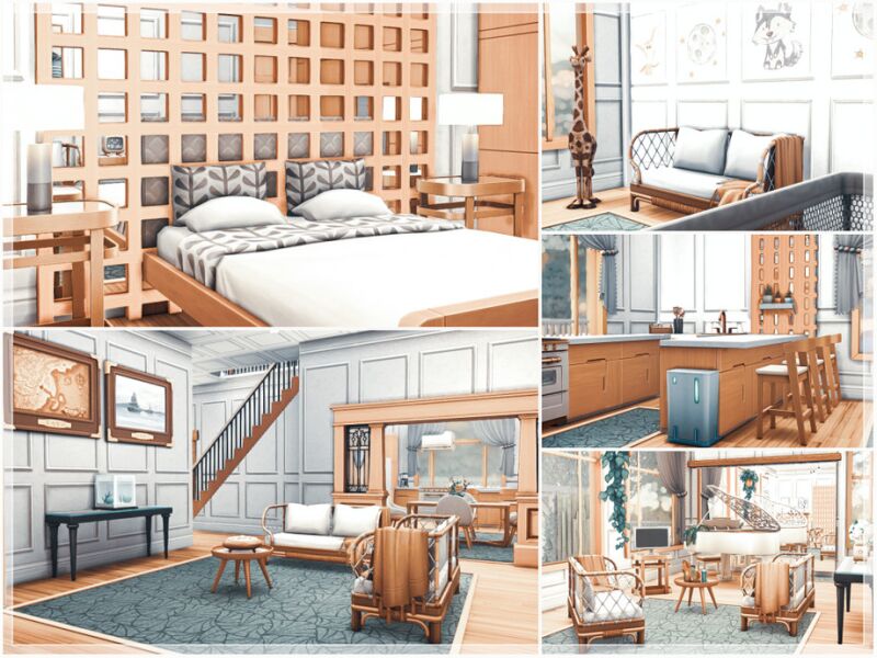 sims 4 cc dreamcatcher family estate no cc lot by moniamay72 4