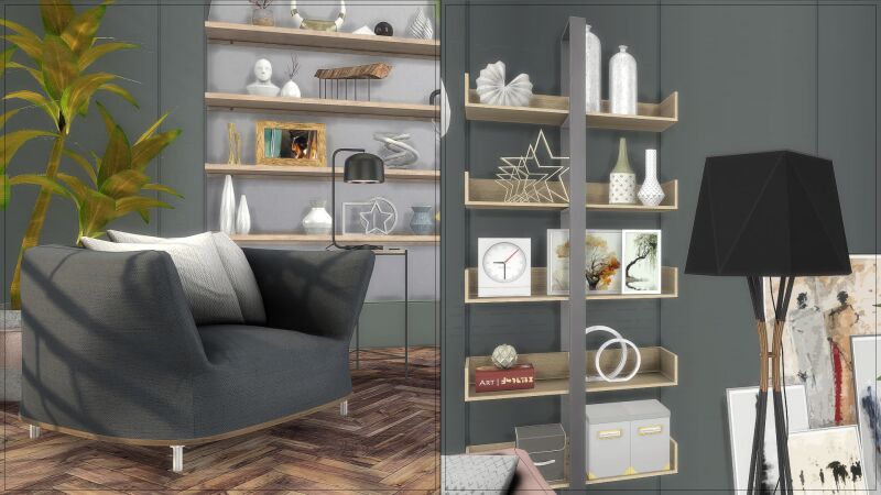 sims 4 cc edinburg living room 3