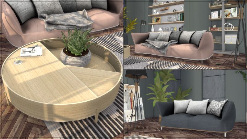 sims 4 cc edinburg living room 4