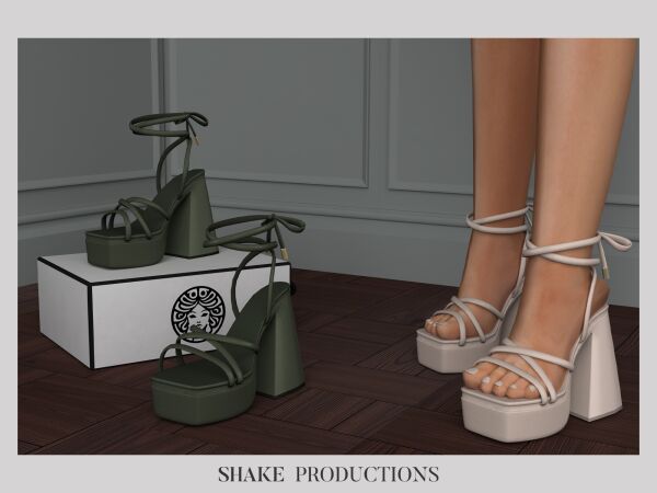 Chic Elsa High Heels for Sims Sims 4 CC