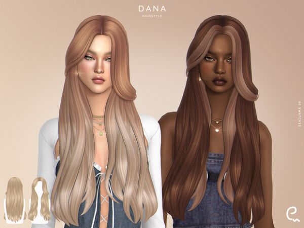 sims 4 cc enriques4 lacy hairstyle 4