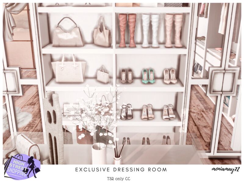 sims 4 cc exclusive dressing room 4