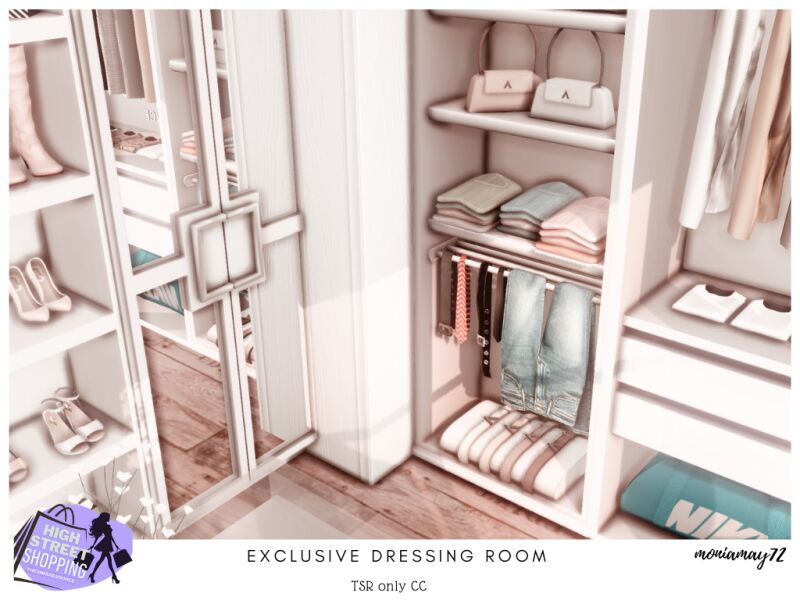 sims 4 cc exclusive dressing room 5