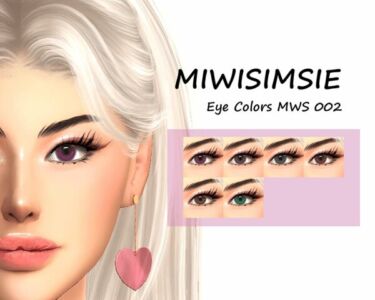 Vibrant Eye Colors Collection Sims 4 CC