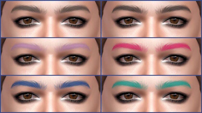 sims 4 cc eyebrows 85 updated 5