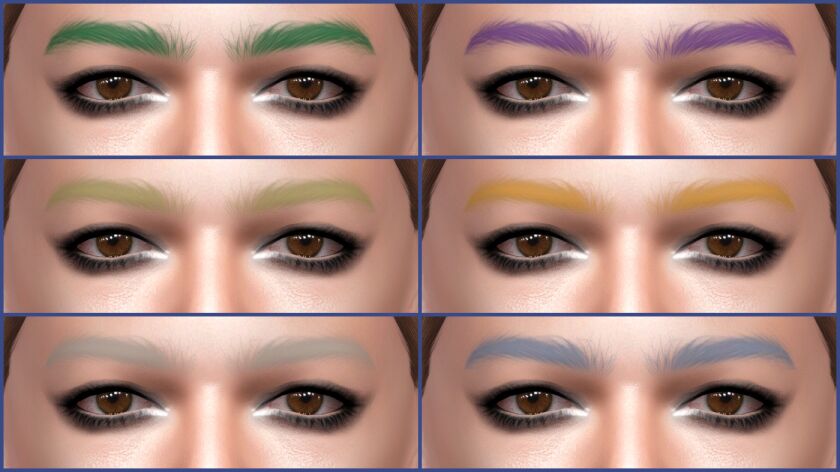 sims 4 cc eyebrows 85 updated 6