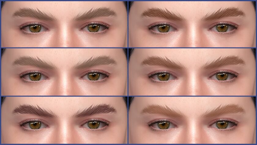 sims 4 cc eyebrows 87 updated 4