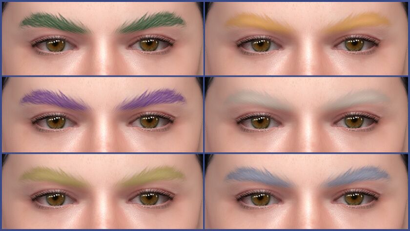 sims 4 cc eyebrows 87 updated 7