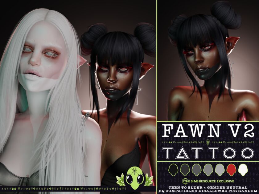 Fawn V2 Sims 4 CC