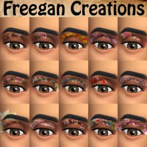 Fc-Eye Shadow ART Sims 4 CC