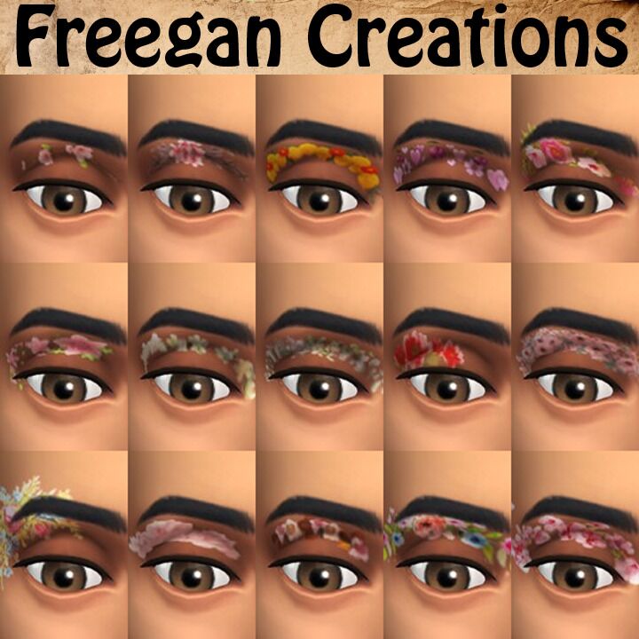 Fc-Eye Shadow ART Sims 4 CC