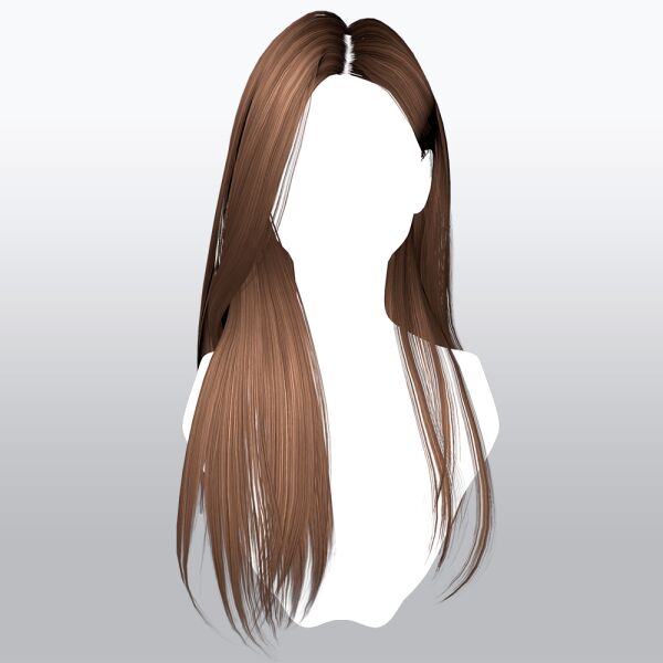 Stylish Female Hairstyle P 23 by Ssalon Sims 4 CC