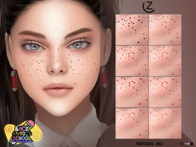 Freckles Z80 By Zenx Sims 4 CC