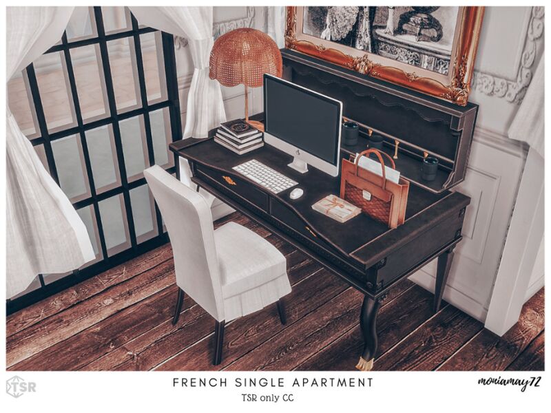 sims 4 cc french single apartment tsr only cc by moniamay72 4