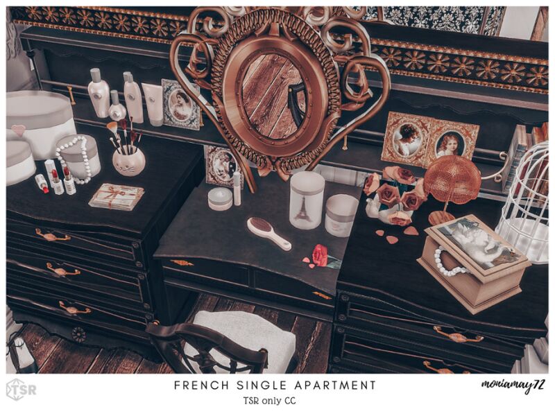 sims 4 cc french single apartment tsr only cc by moniamay72 5