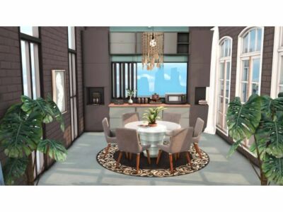 Fresha Dining Room By Miwisimsie Sims 4 CC