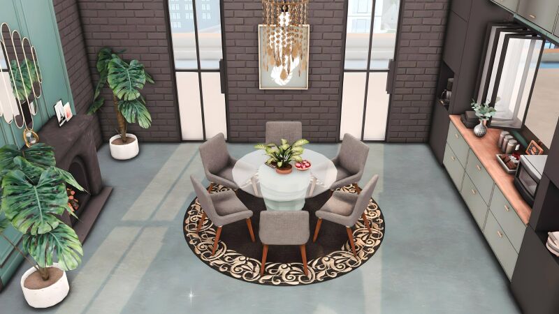 sims 4 cc fresha dining room by miwisimsie 4