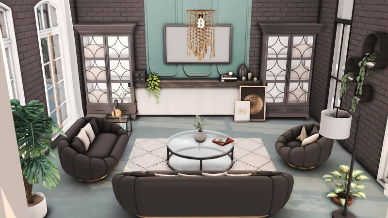 sims 4 cc fresha living room by miwisimsie 3