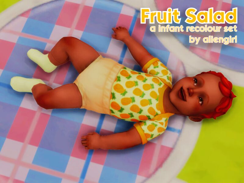 sims 4 cc fruit salad by aliengirl 11