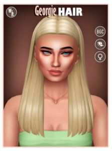 Georgie Hair by Wildpixel Sims 4 CC