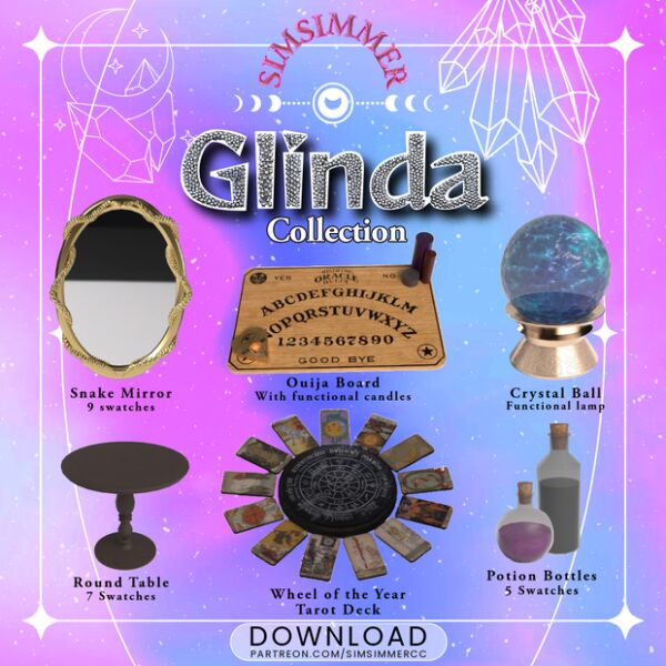 Glinda Collection By Simsimmer Sims 4 CC