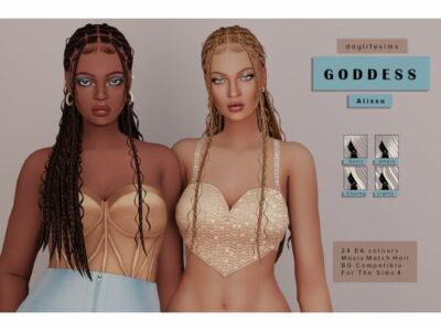 Goddess SET – Alissa By Daylife Sims Sims 4 CC