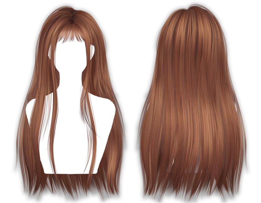 sims 4 cc hair n43 5