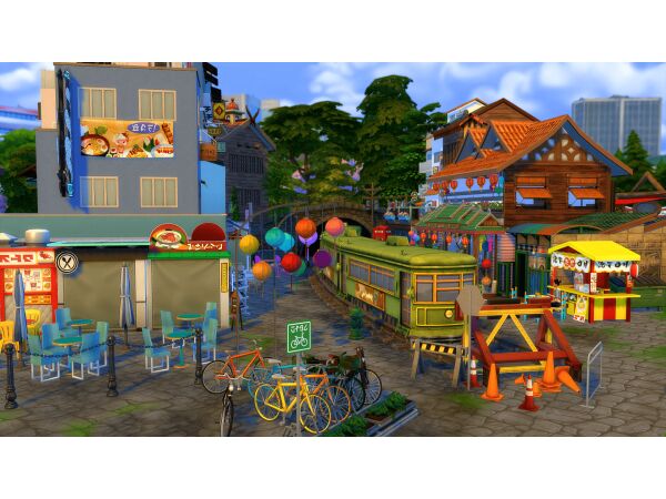 Explore the Fascinating Hanoi Train Street Sims 4 CC