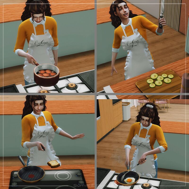 sims 4 cc healthy breakfasts with avocado by somik severinka 4