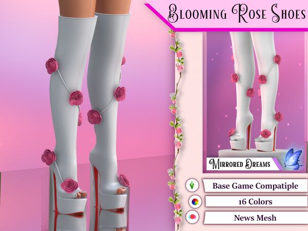 sims 4 cc high heel jingle bells 2