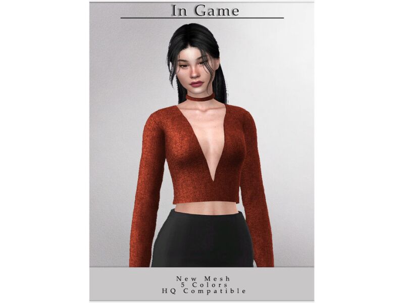 sims 4 cc high street shopping blouse t 695 2