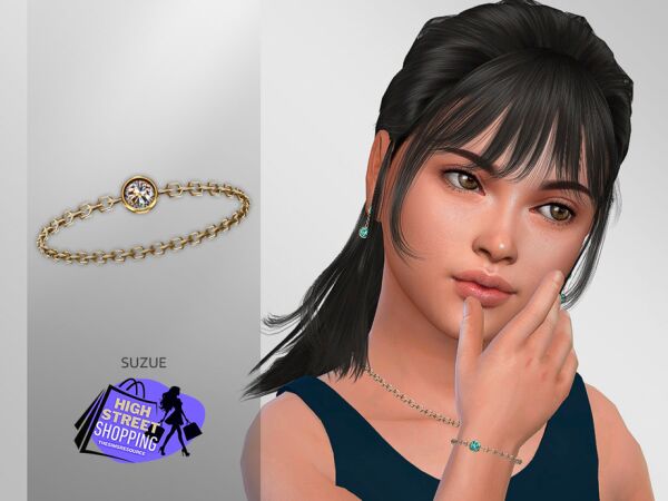 High Street Shopping – Jewel Bracelet for Kids Sims 4 CC