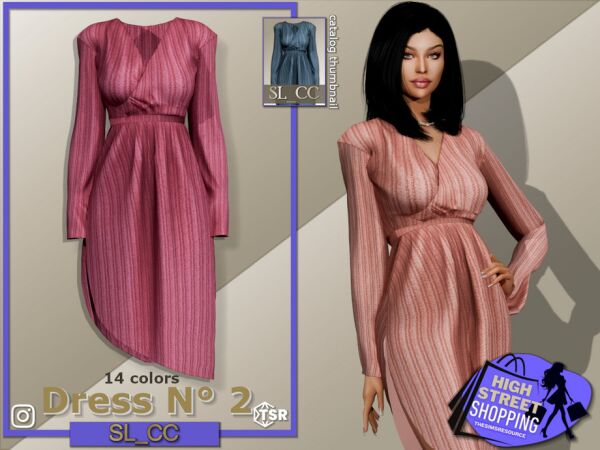 Stylish Dress for Your Sims Sims 4 CC