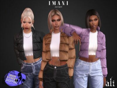 Imani Jacket by ALI Sims 4 CC