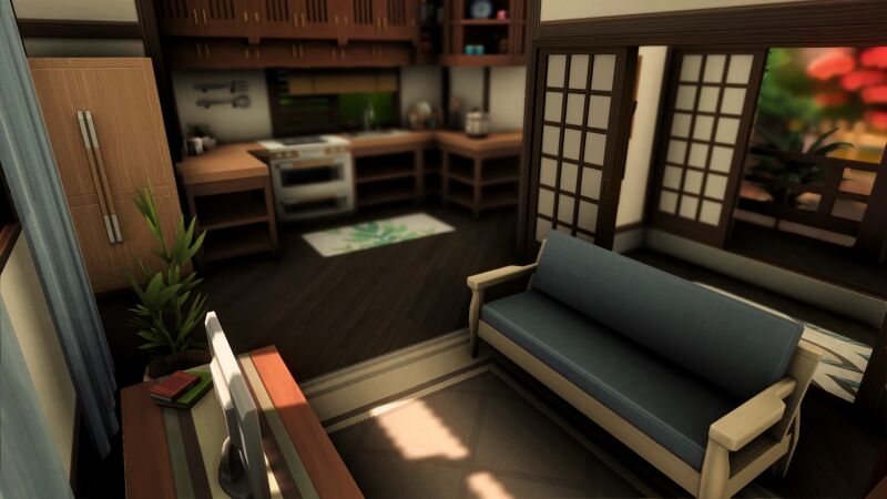 sims 4 cc japanese small house by plumbob kingdom 6