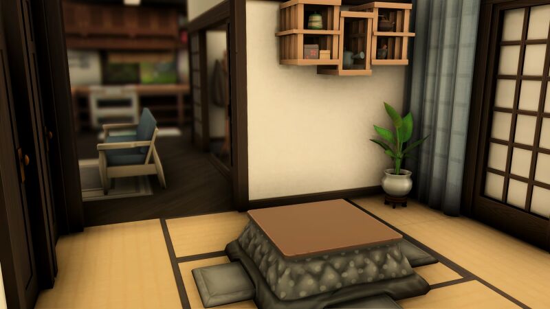 sims 4 cc japanese small house by plumbob kingdom 7