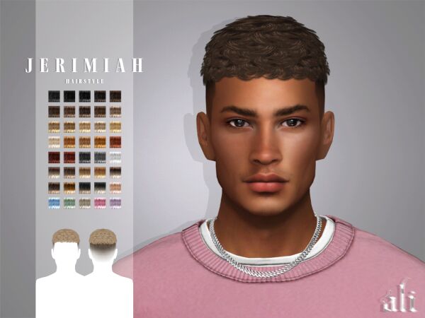 Jerimiah Hairstyle – A Fresh Look Sims 4 CC