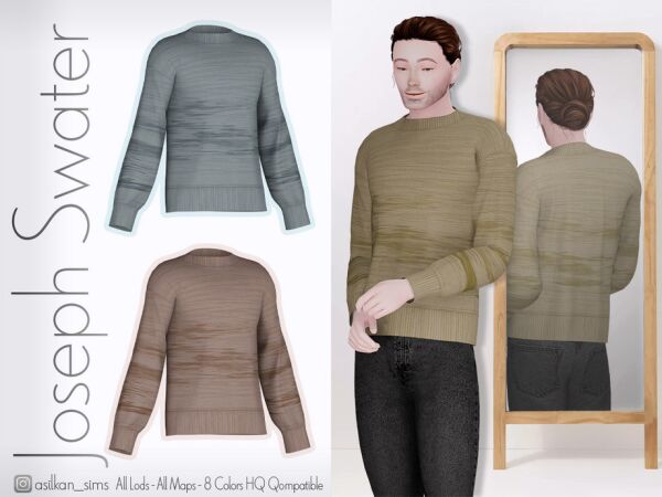 Joseph Swater – ACN 518 by Asilkan Sims 4 CC