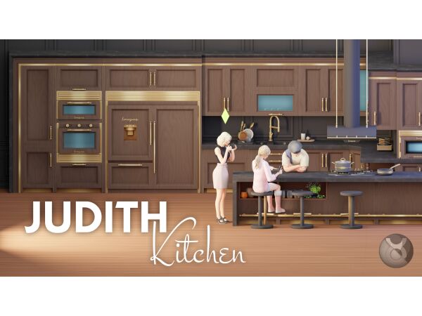 Judith Kitchen by Taurus Design Sims 4 CC