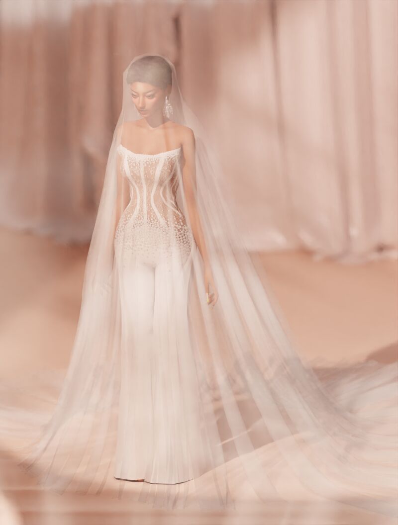 sims 4 cc jumpsuit setembro bridal 2024 by mably store 2